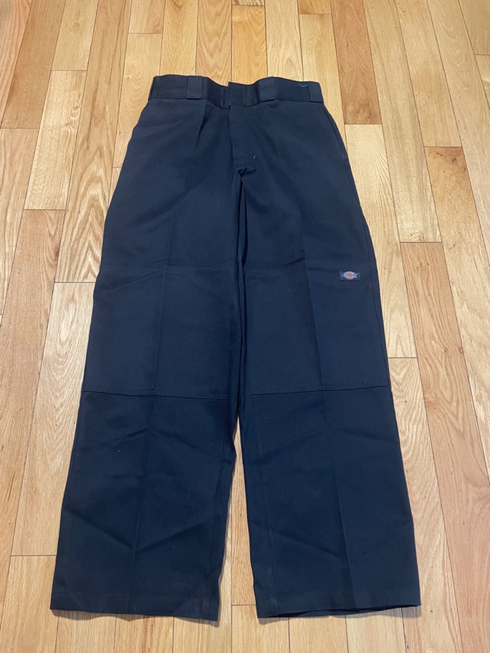 Dickies Black Work Trousers with Reinforced Knees